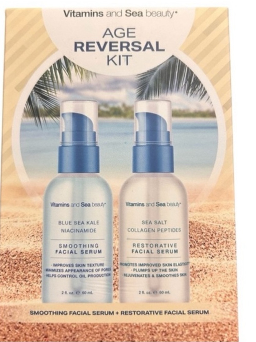 Vitamins and Sea Beauty Age
Reversal Serum Kit - Set of 2